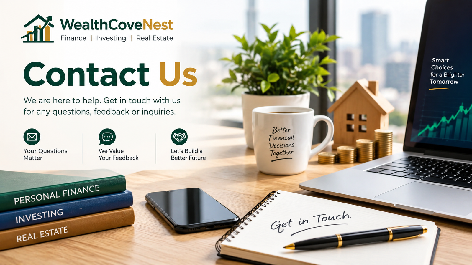 Contact Us | WealthCoveNest Finance Investing and Real Estate